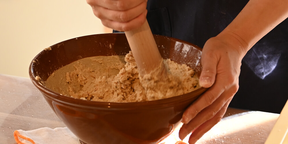 黒豆はとむぎ薬膳味噌手作りワークショップ